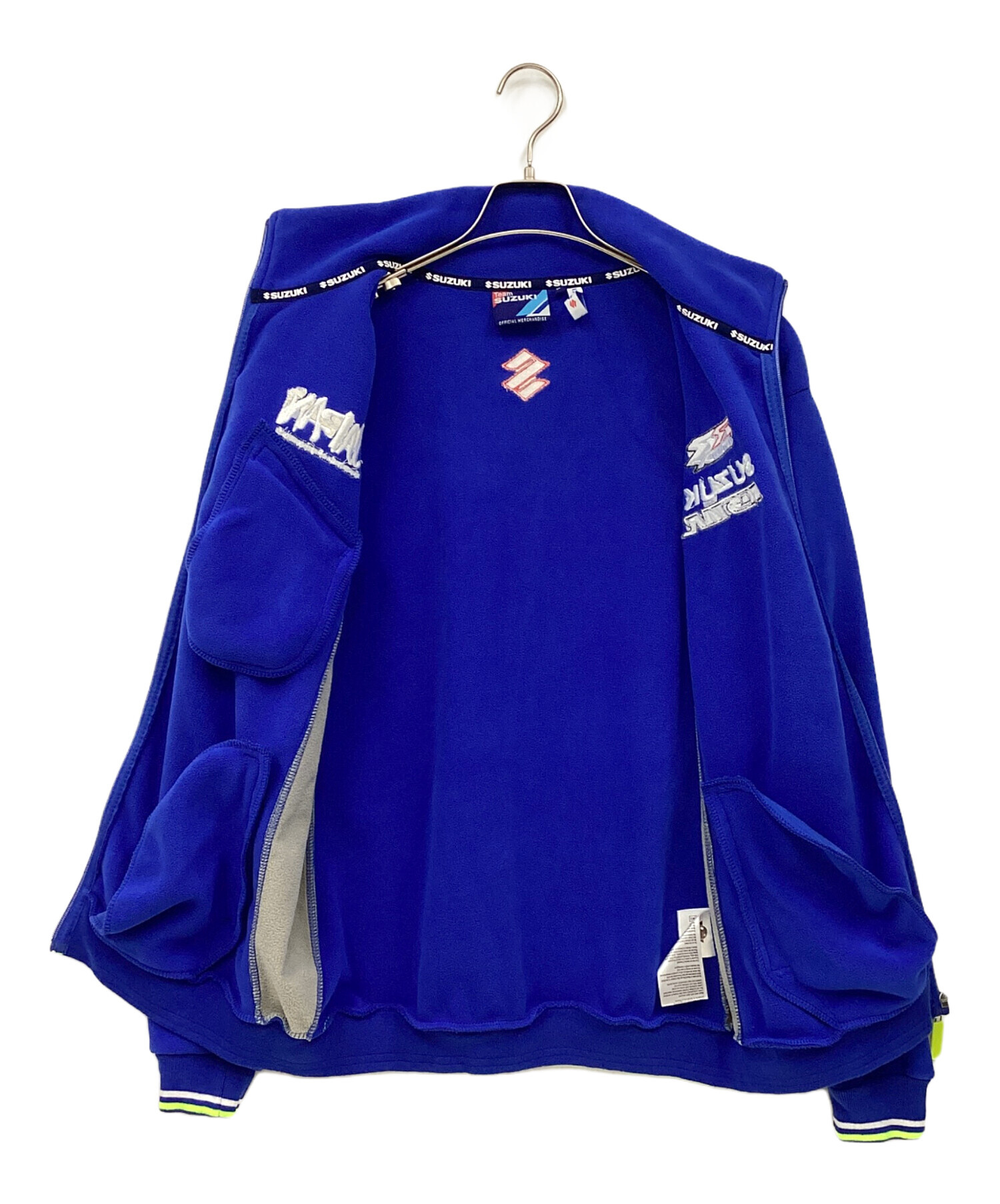 中古・古着通販】SUZUKI (スズキ) フリースジャケット ブルー×グリーン