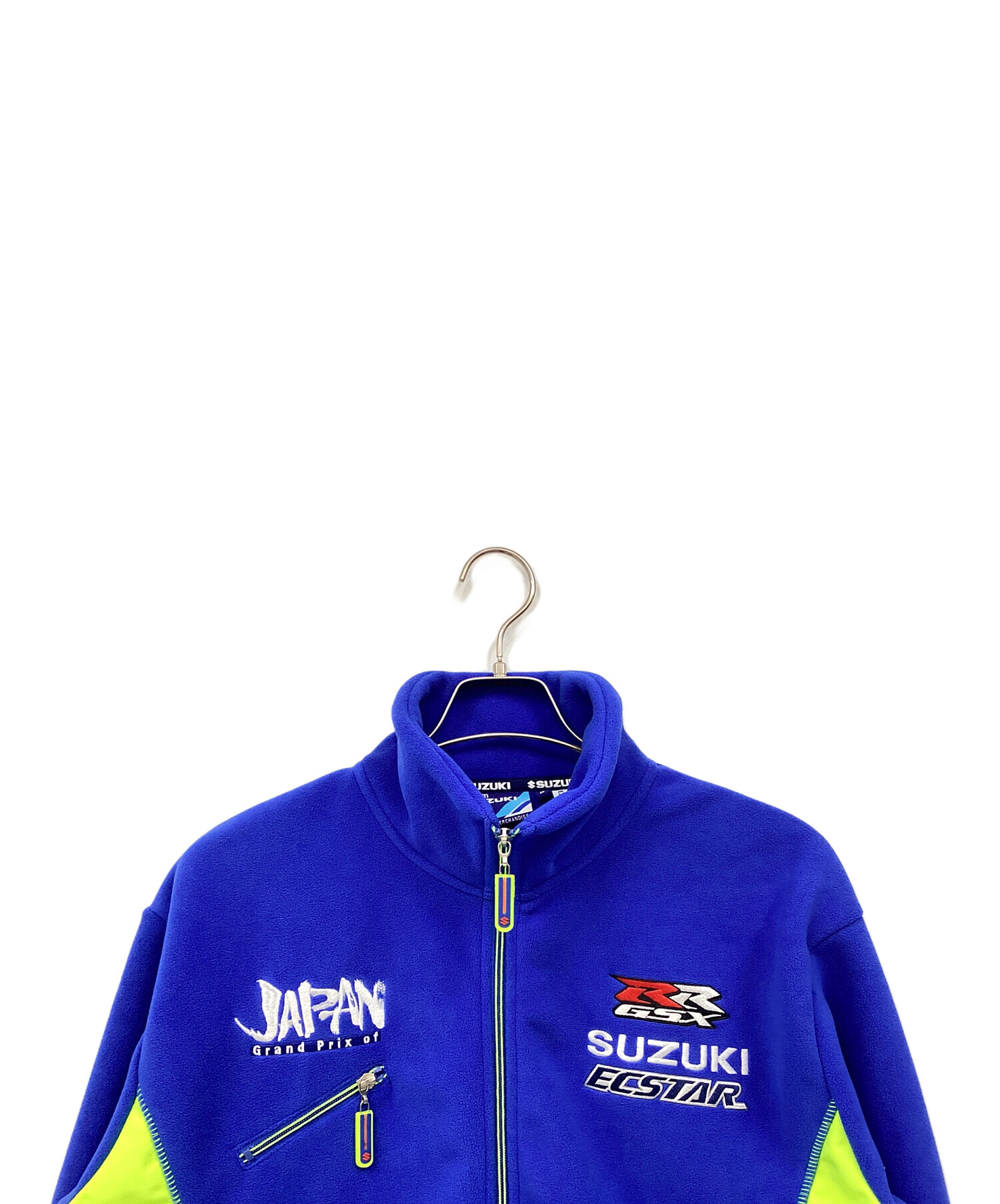 中古・古着通販】SUZUKI (スズキ) フリースジャケット ブルー×グリーン