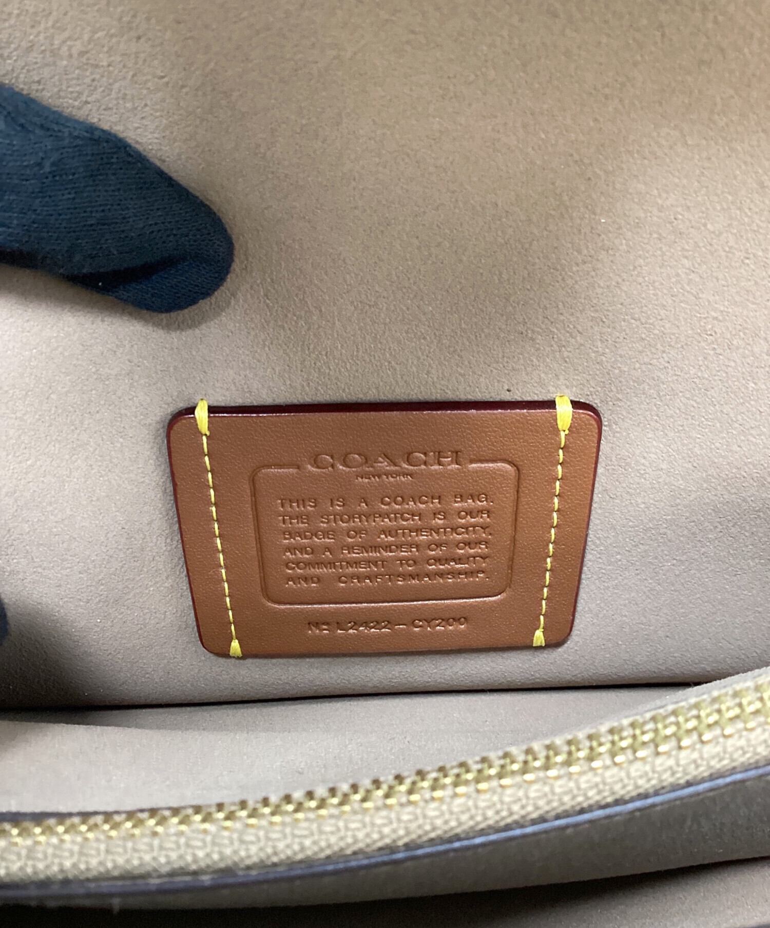 中古・古着通販】COACH (コーチ) コーチ/シグネチャー/CY200/2WAY 