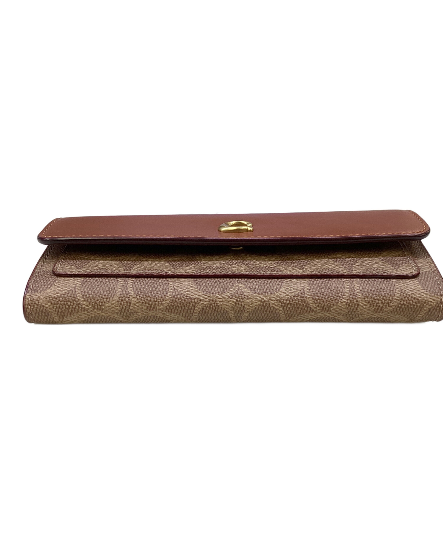 中古・古着通販】COACH (コーチ) コーチ/CAT55/長財布 ブラウン