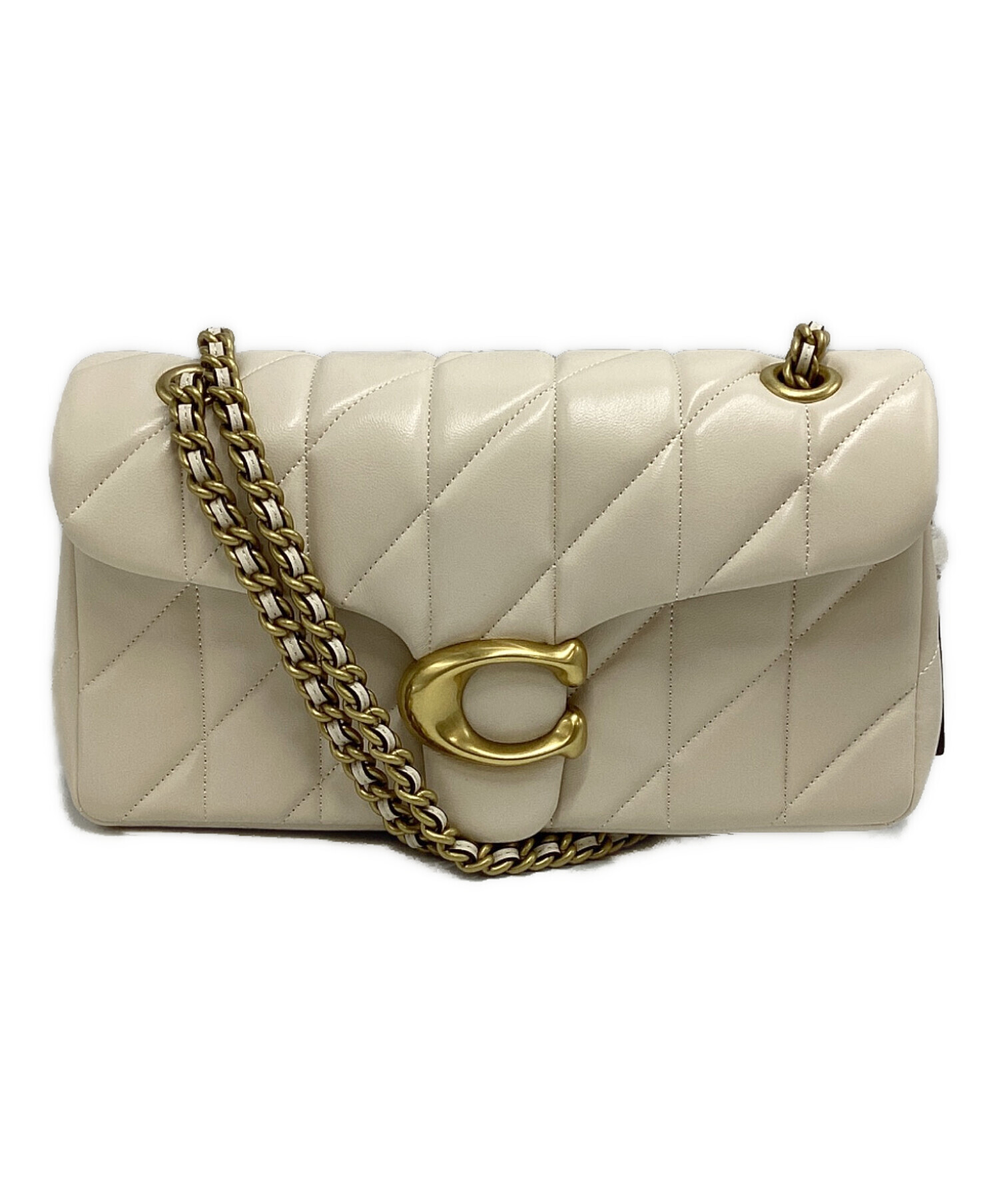 【訳あり】COACH CP150 ゴールド　タビー ショルダー バッグ 26 中古・古着通販】COACH (コーチ) コーチ/タビー26/CP150ショルダー