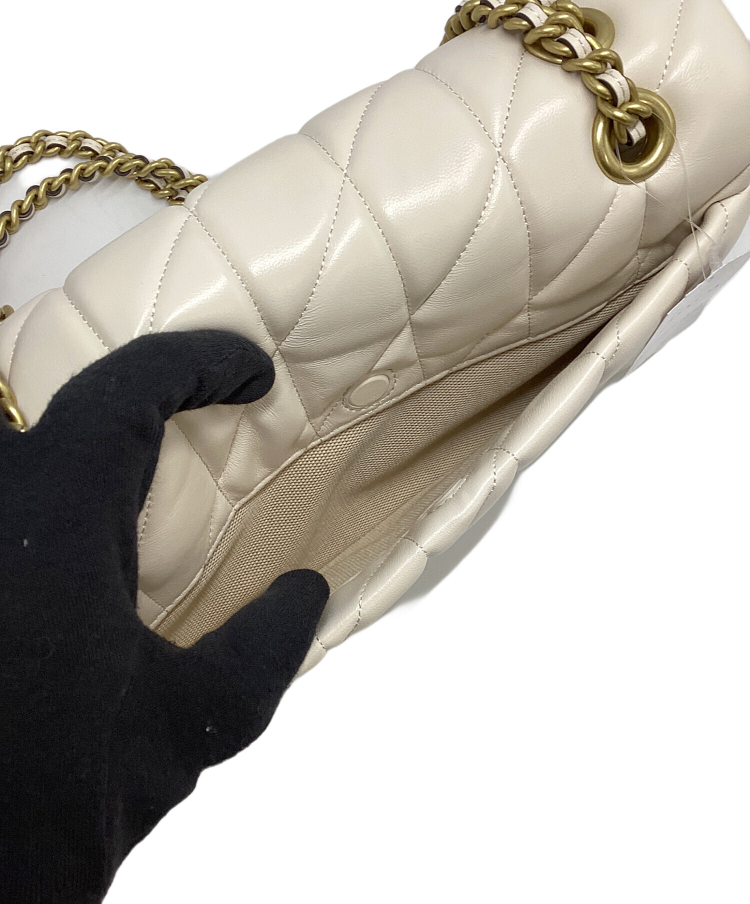 未使用品　COACH コーチ タビー チェーンショルダーバッグ CP150 中古・古着通販】COACH (コーチ) コーチ/タビー26/CP150ショルダー