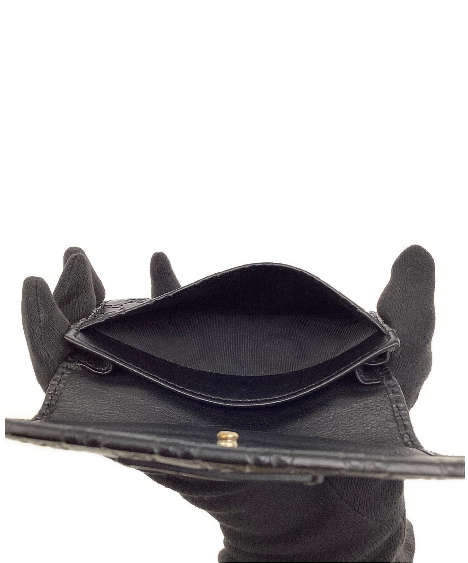 GUCCI／ケース付き 中古・古着通販】GUCCI (グッチ) グッチ/544030/カードケース ブラック