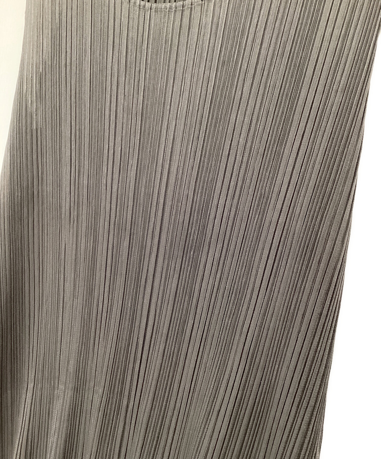 PLEATS PLEASE カットソー　ノースリーブ 中古・古着通販】PLEATS PLEASE ISSEY MIYAKE (プリーツプリーズ