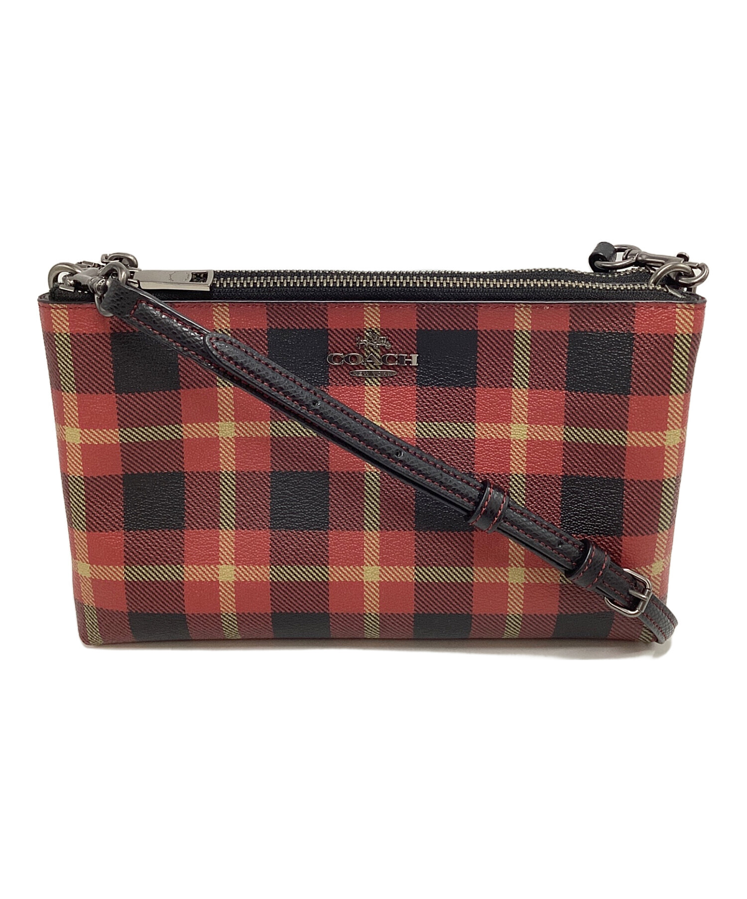 COACH イエロー・ネイビー ・ピンク　クラッチバック☆即日発送☆ 中古・古着通販】COACH (コーチ) コーチ/F54863/ショルダーバッグ