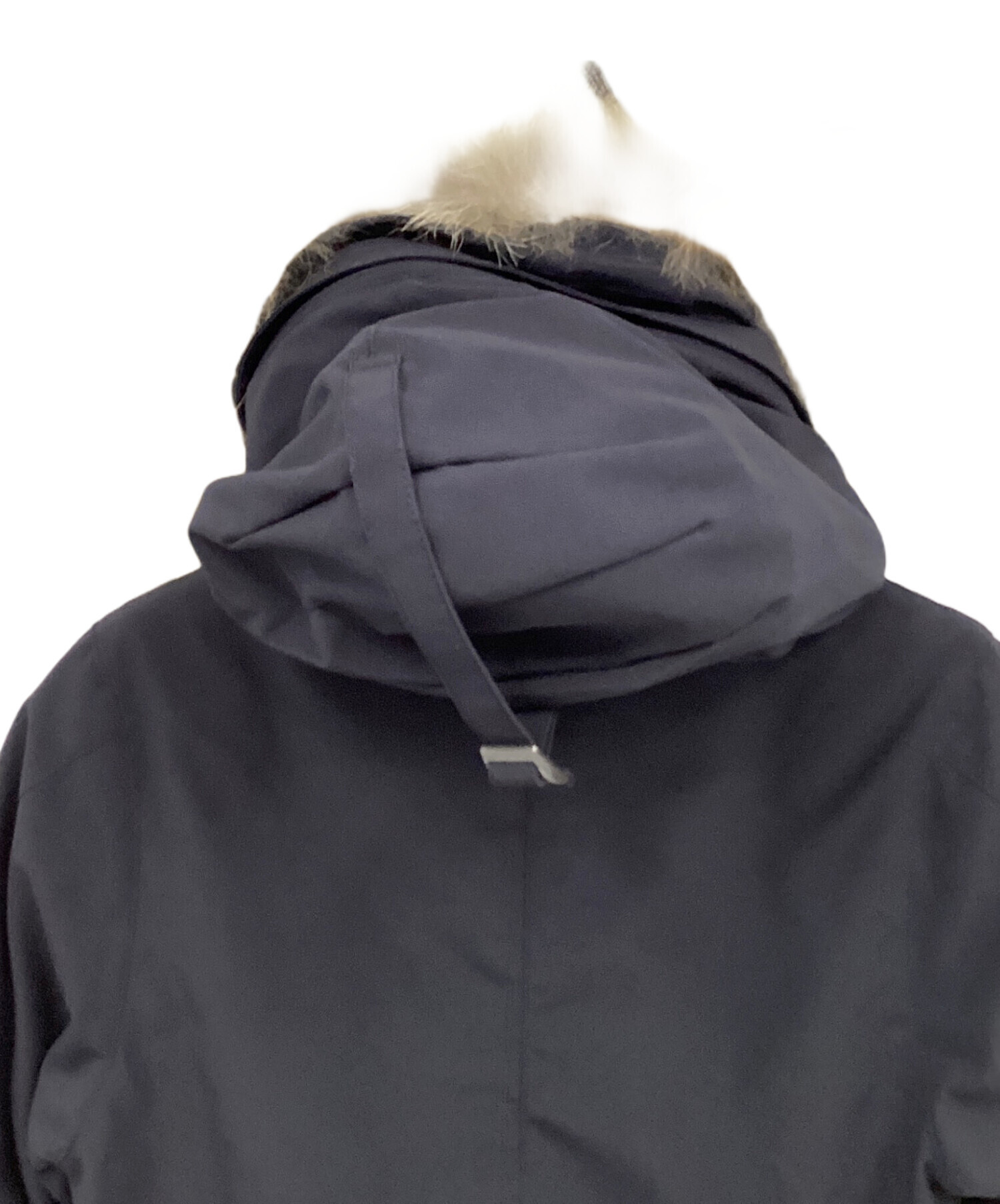 【未使用級】 カナダグース XSネイビーBlack 中古・古着通販】CANADA GOOSE (カナダグース) ダウンジャケット