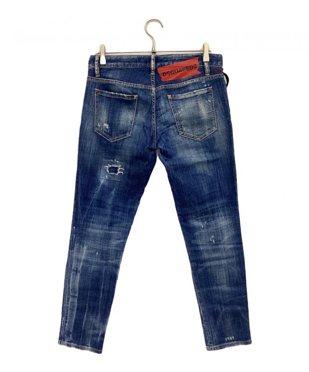 中古・古着通販】DSQUARED2 (ディースクエアード) ダメージ加工デニム