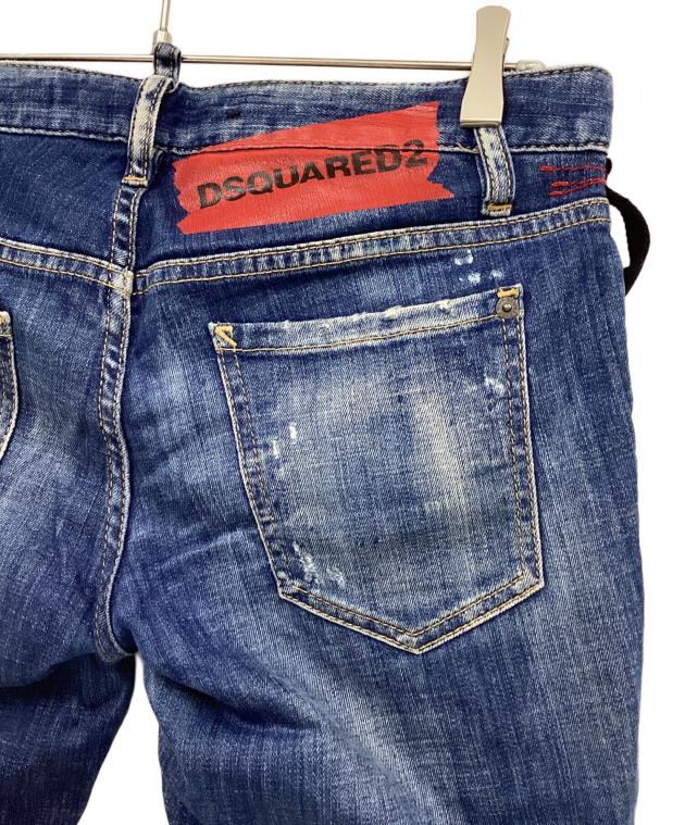 中古・古着通販】DSQUARED2 (ディースクエアード) ダメージ加工デニム