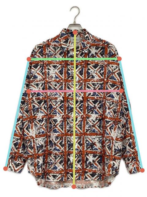 中古・古着通販】IROQUOIS (イロコイ) 長袖シャツ マルチカラー サイズ