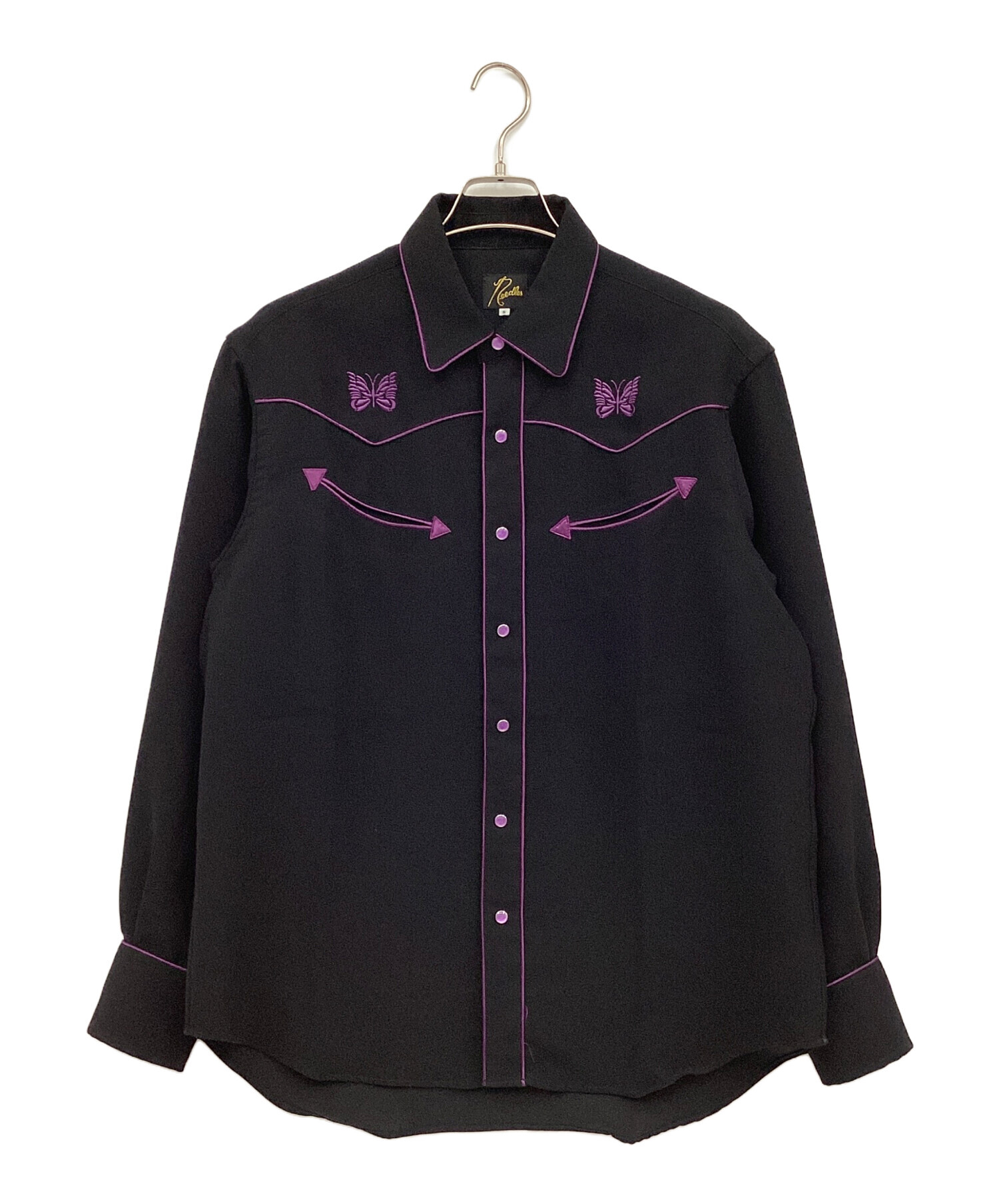 中古・古着通販】Needles (ニードルズ) Papillon Emb Cowboy Shirt 