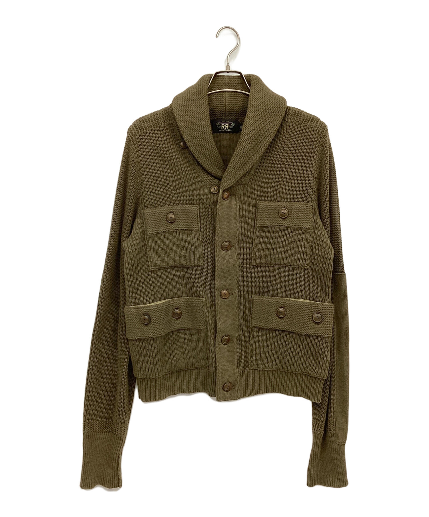 中古・古着通販】RRL (ダブルアールエル) ショールカラーカーディガン
