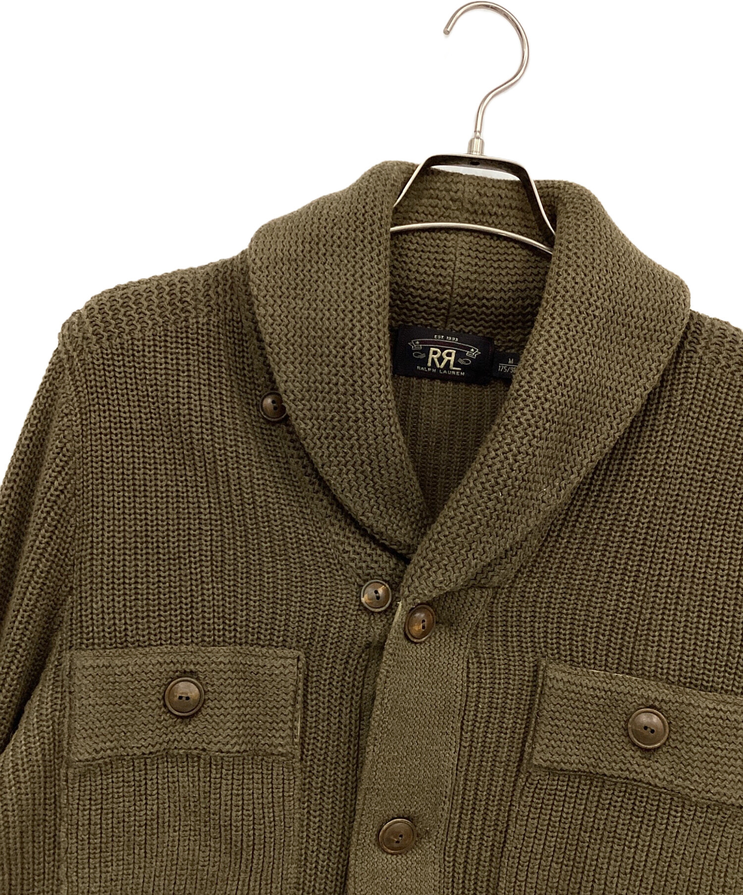 中古・古着通販】RRL (ダブルアールエル) ショールカラーカーディガン