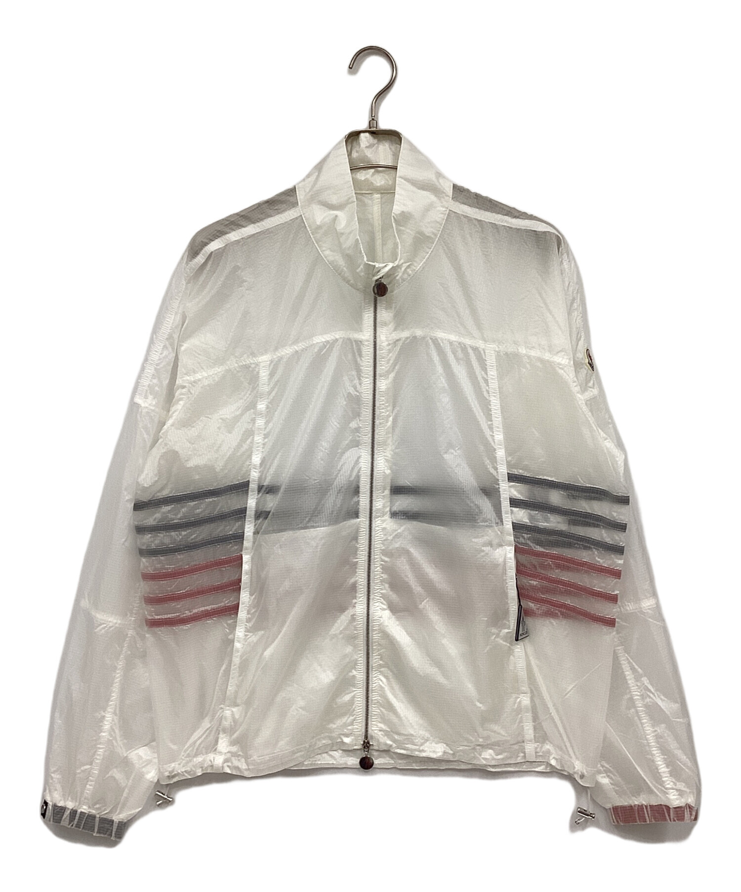 Moncler ホワイト ジャケット 29574250_58528532_600.jpg