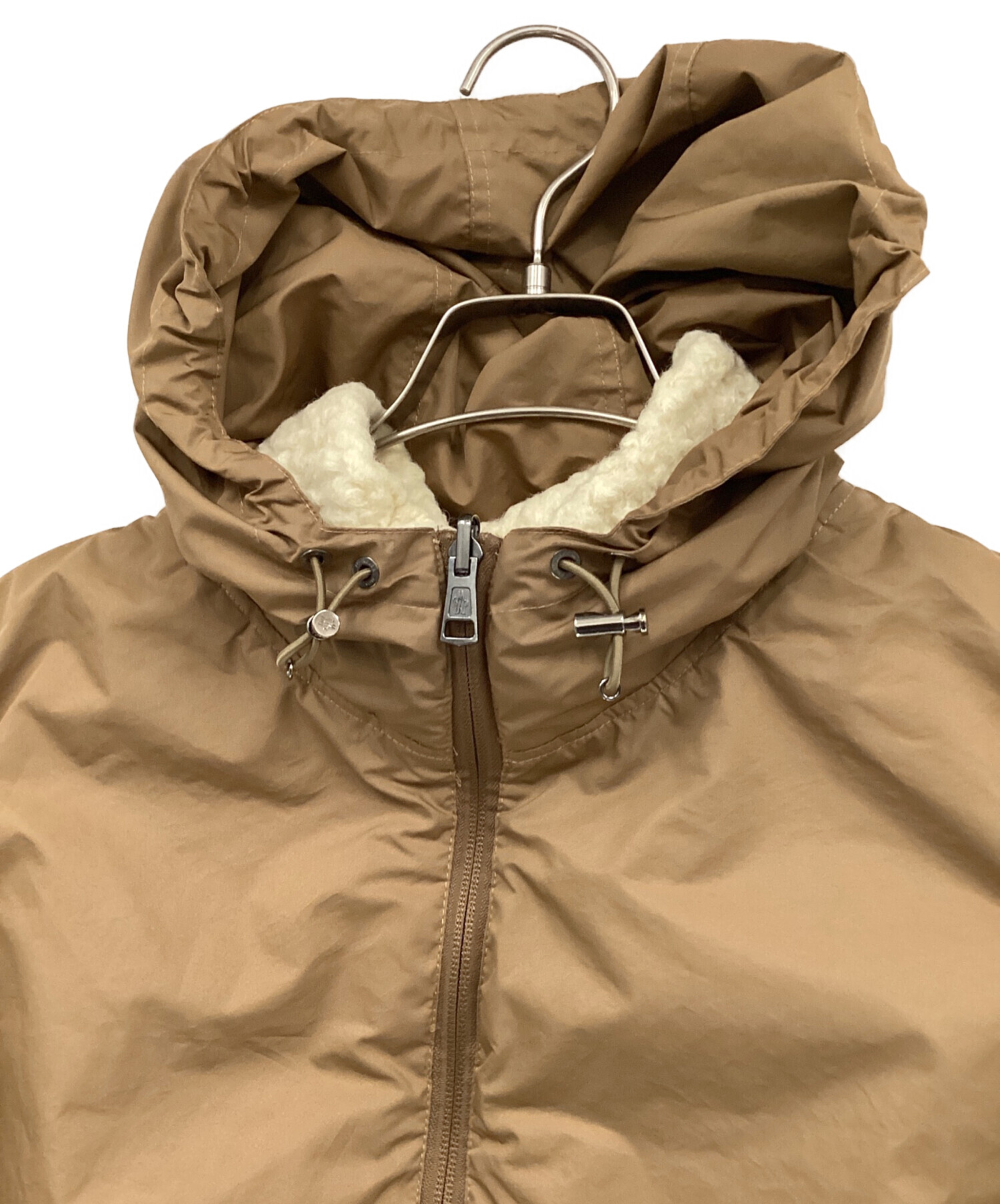 中古・古着通販】MONCLER (モンクレール) リバーシブルベスト ベージュ