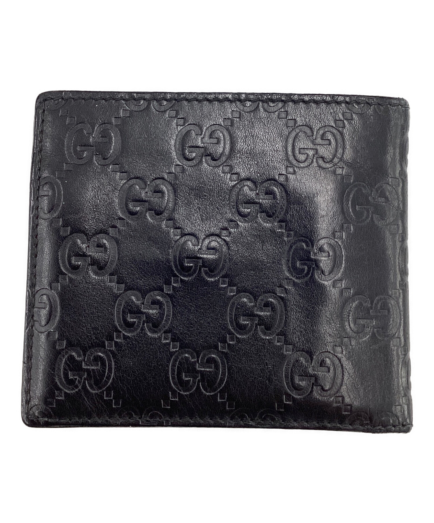 中古・古着通販】GUCCI (グッチ) グッチ/グッチシマ/146223/2つ折り