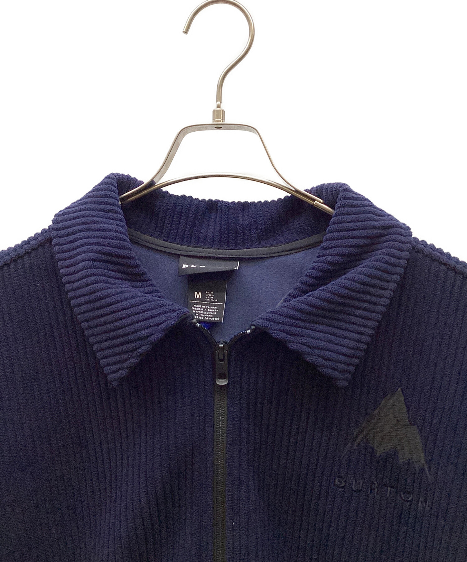 中古・古着通販】BURTON (バートン) ジップアップジャケット ネイビー
