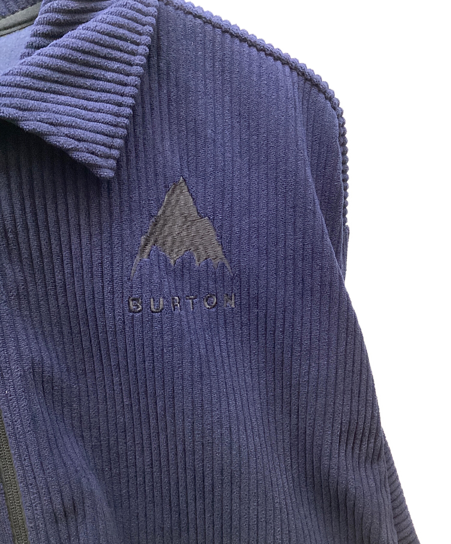 中古・古着通販】BURTON (バートン) ジップアップジャケット ネイビー