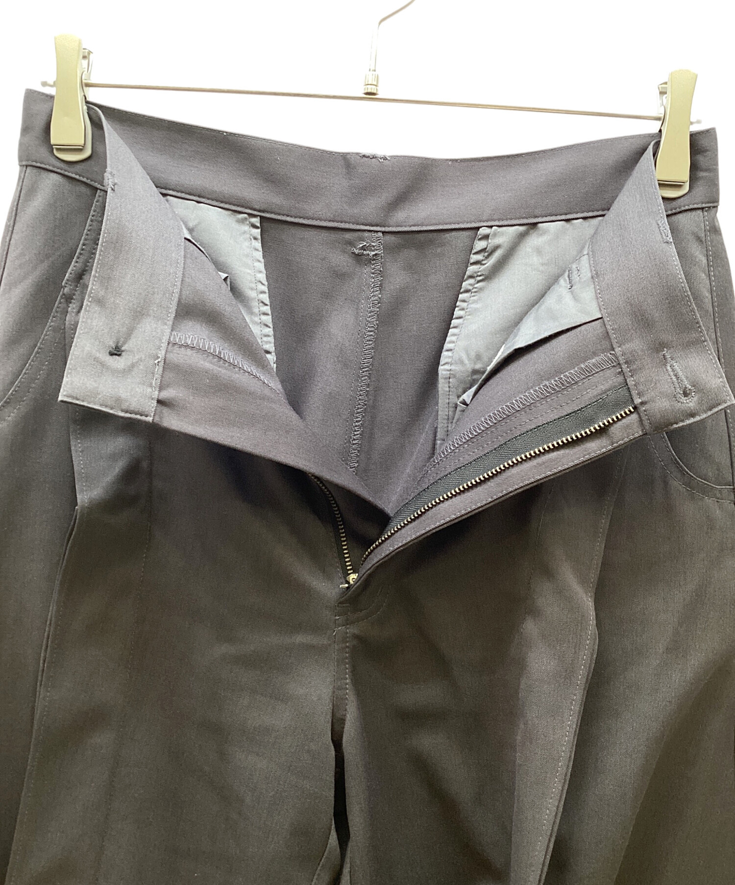 中古・古着通販】kunth marf (クヌースマーフ) slit deformed pants