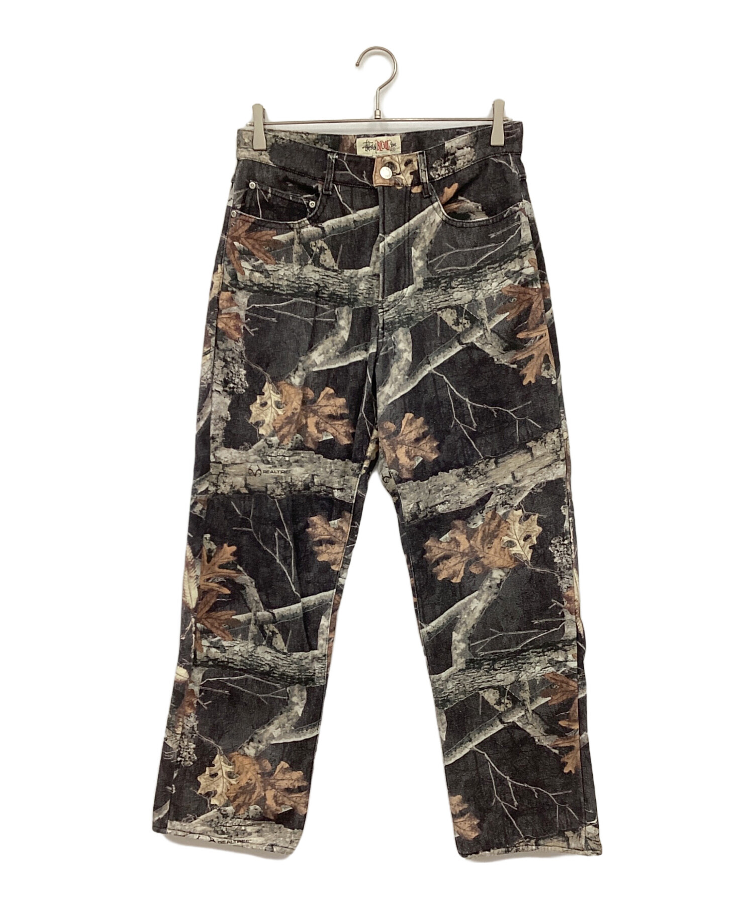 a*t様 stussy 迷彩 カーゴパンツ　80s 中古・古着通販】stussy (ステューシー) カモフラ柄ミリタリーパンツ