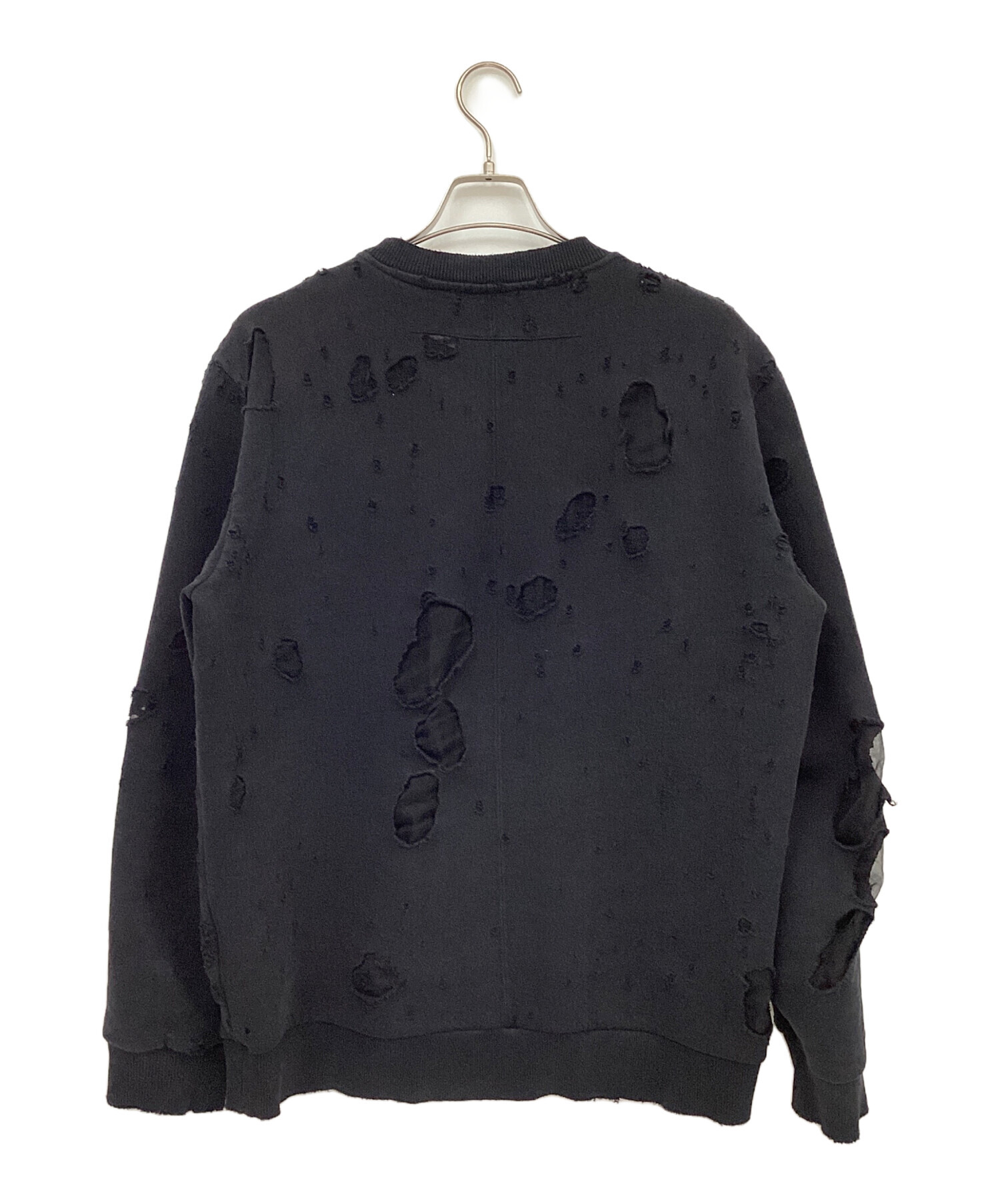 中古・古着通販】GIVENCHY (ジバンシィ) デストロイ加工スウェット