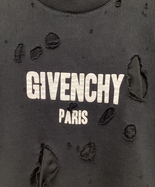 中古・古着通販】GIVENCHY (ジバンシィ) デストロイ加工スウェット
