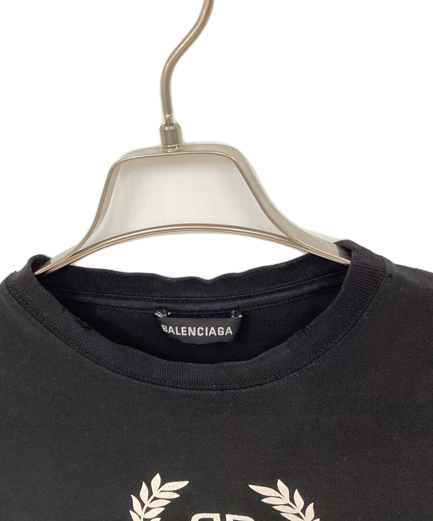 中古・古着通販】BALENCIAGA (バレンシアガ) BBロゴプリントTシャツ