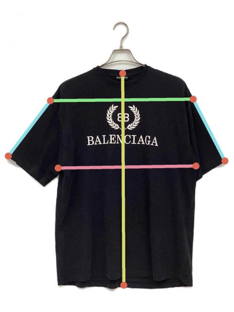 中古・古着通販】BALENCIAGA (バレンシアガ) BBロゴプリントTシャツ
