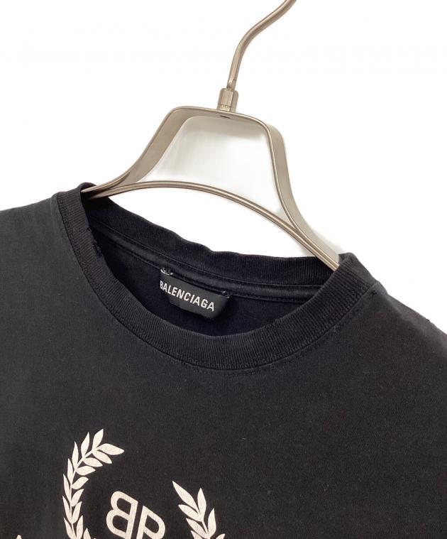 中古・古着通販】BALENCIAGA (バレンシアガ) BBロゴプリントTシャツ