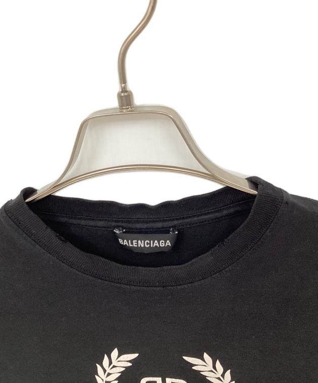 中古・古着通販】BALENCIAGA (バレンシアガ) BBロゴプリントTシャツ