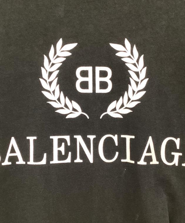 中古・古着通販】BALENCIAGA (バレンシアガ) BBロゴプリントTシャツ