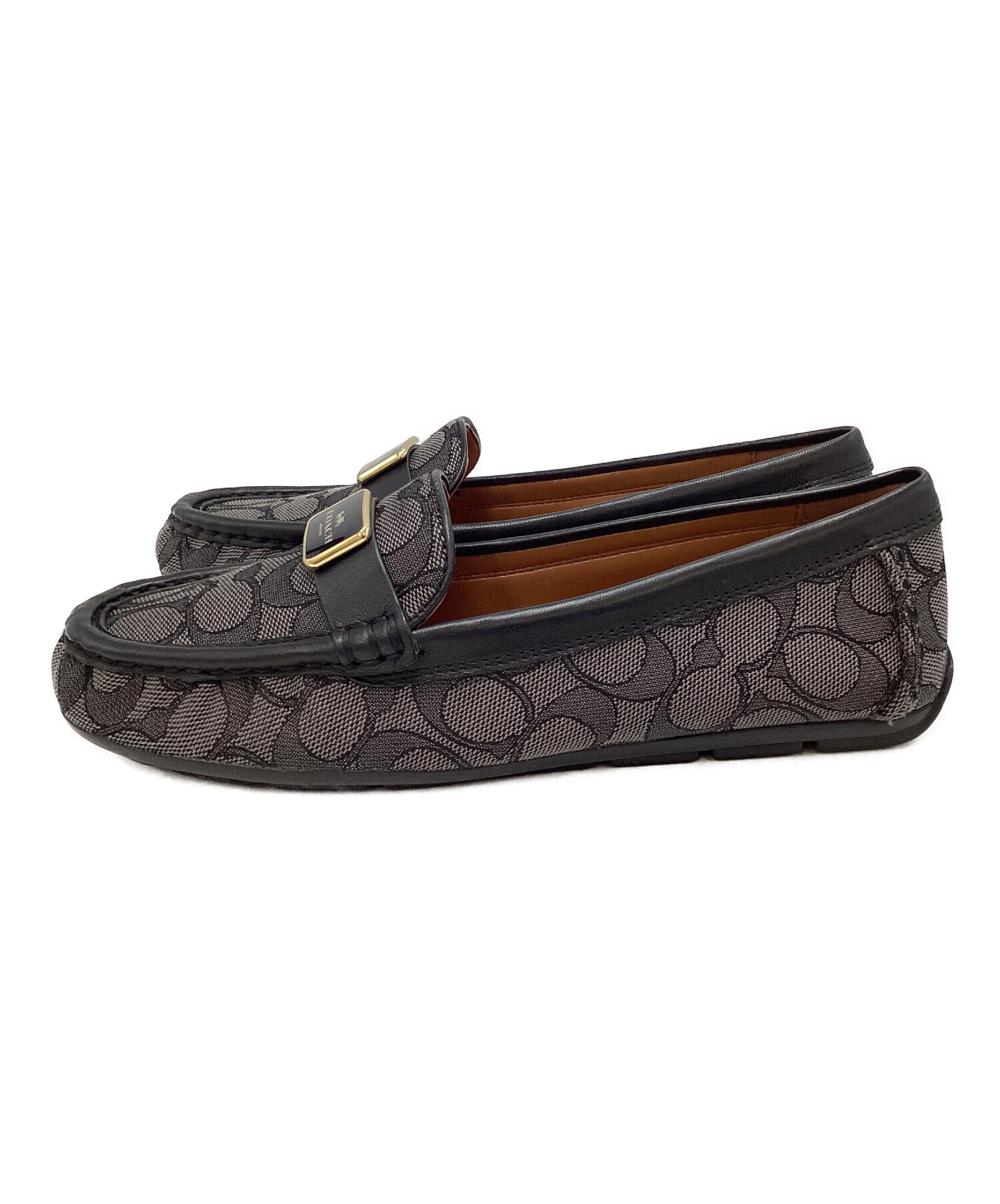 中古・古着通販】COACH (コーチ) ドライビングシューズ ブラック