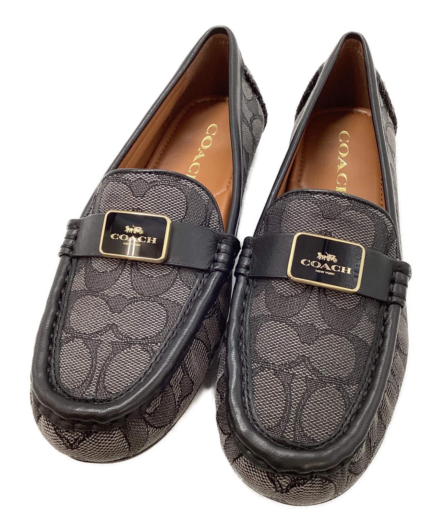 中古・古着通販】COACH (コーチ) ドライビングシューズ ブラック