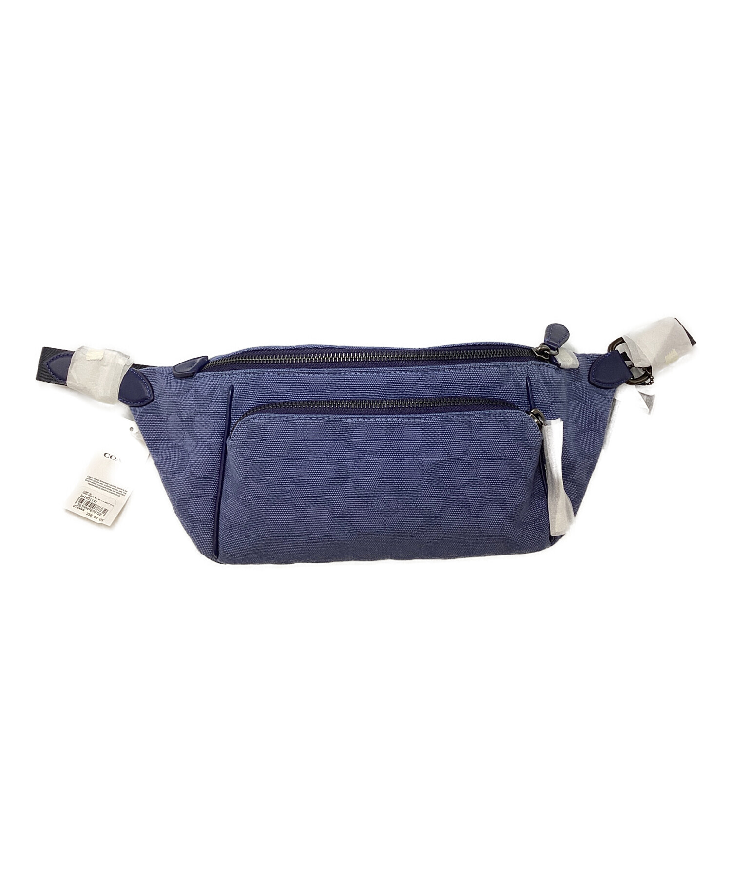 中古・古着通販】COACH (コーチ) コーチ/CU008/ボディーバッグ ブルー