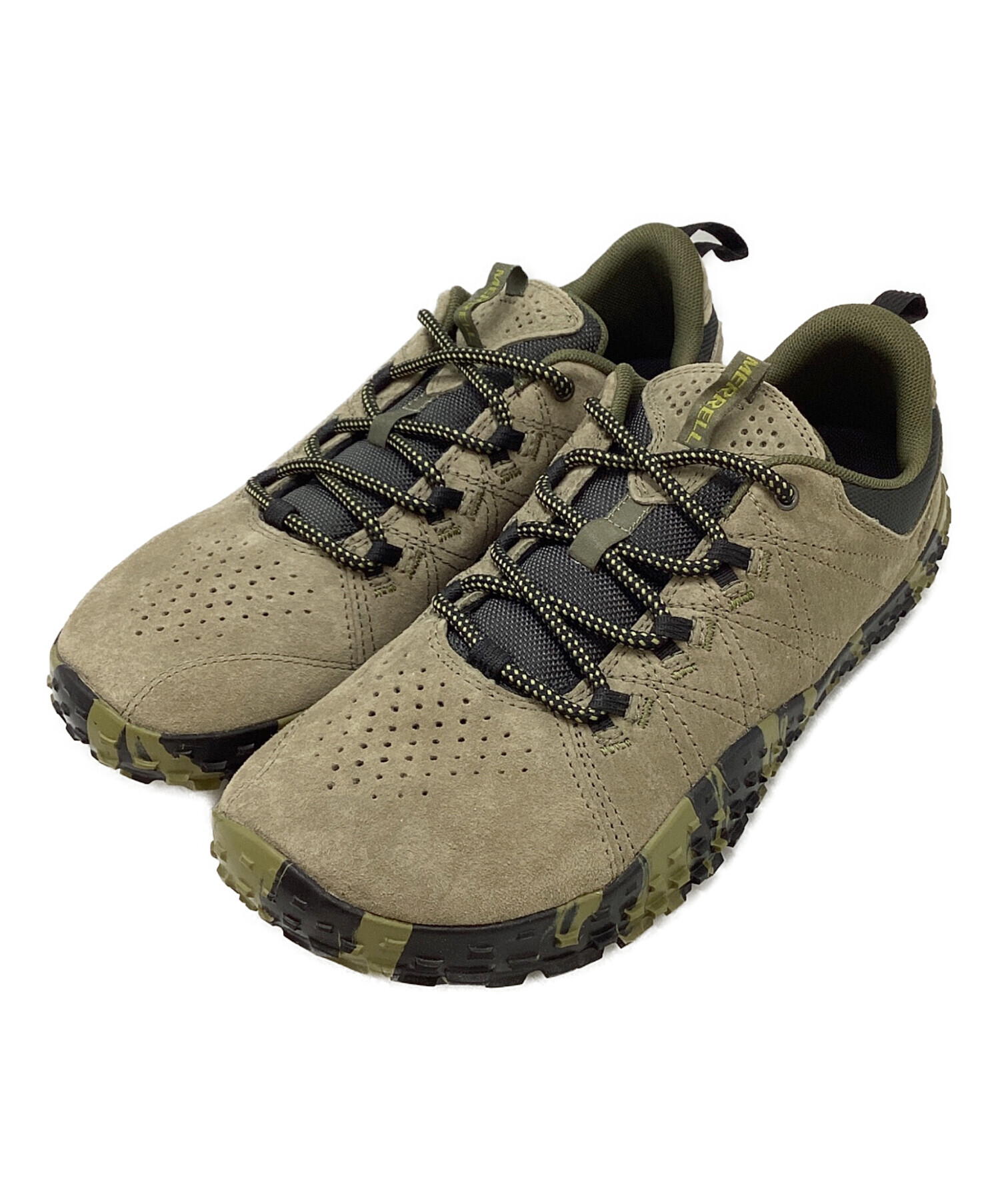 中古・古着通販】MERRELL (メレル) トレッキングシューズ カーキ