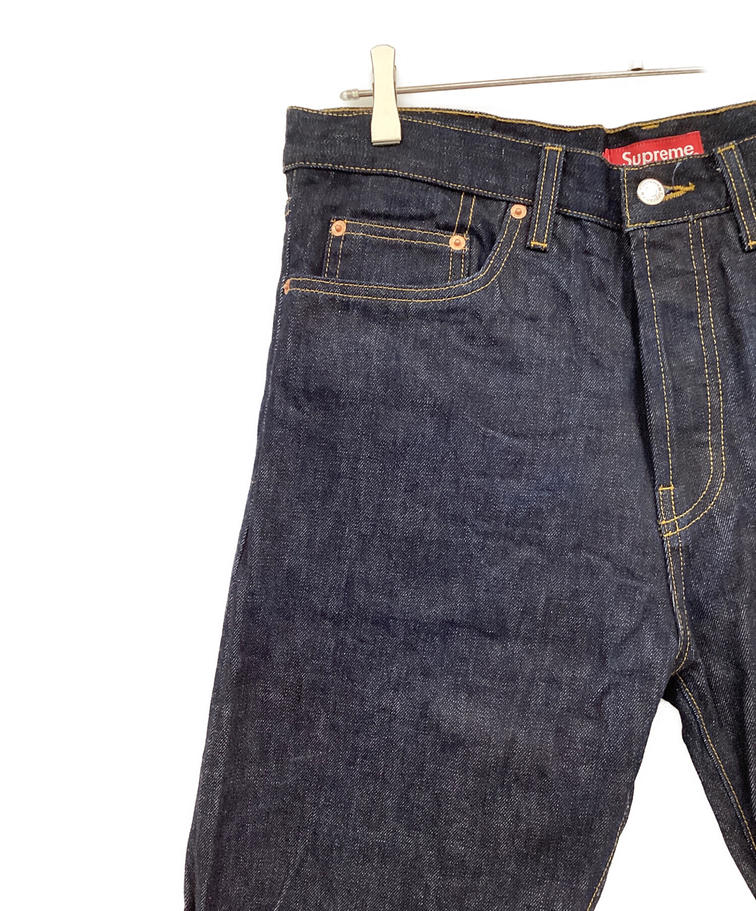 中古・古着通販】SUPREME (シュプリーム) デニムパンツ インディゴ