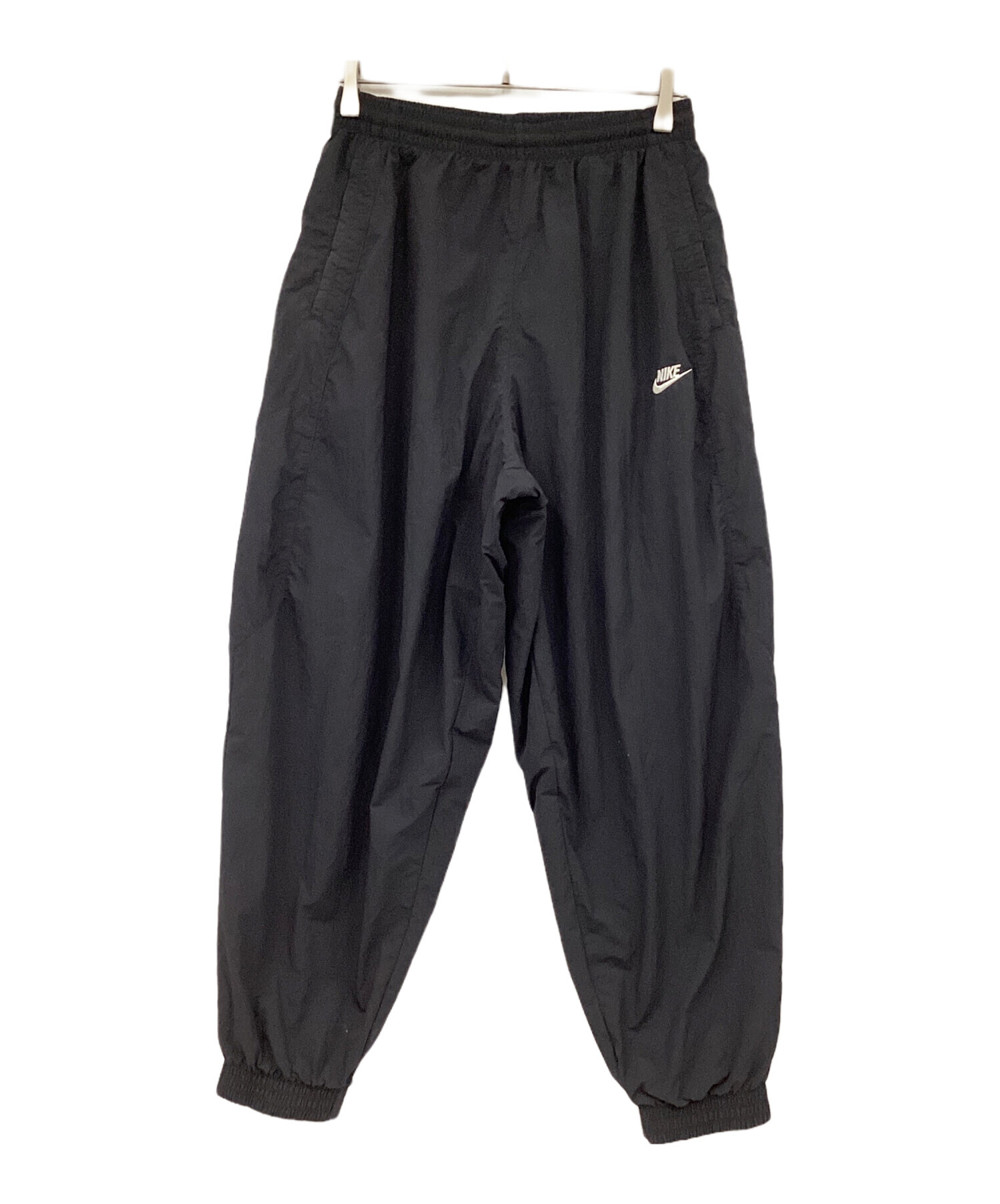 デッドストックnikeナイキvintageナイロンパンツold黒ブラック 中古・古着通販】NIKE (ナイキ) ナイロンパンツ ブラック サイズ:S