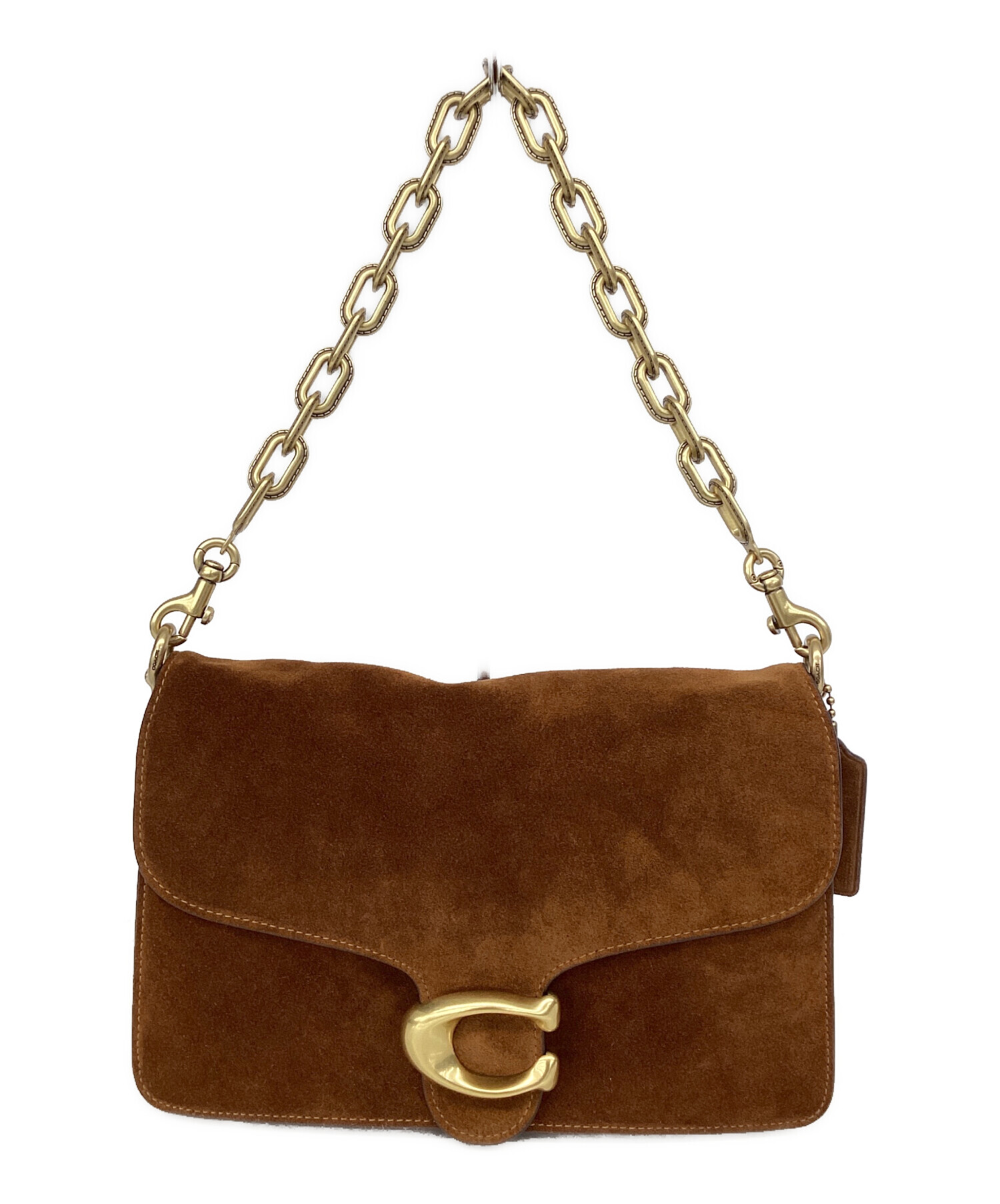 中古・古着通販】COACH (コーチ) チェーンタビーショルダーバッグ