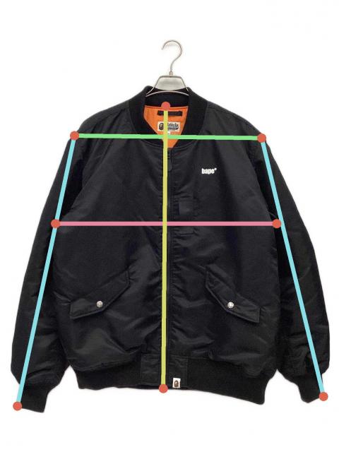 中古・古着通販】A BATHING APE (アベイシングエイプ) MA-1ジャケット