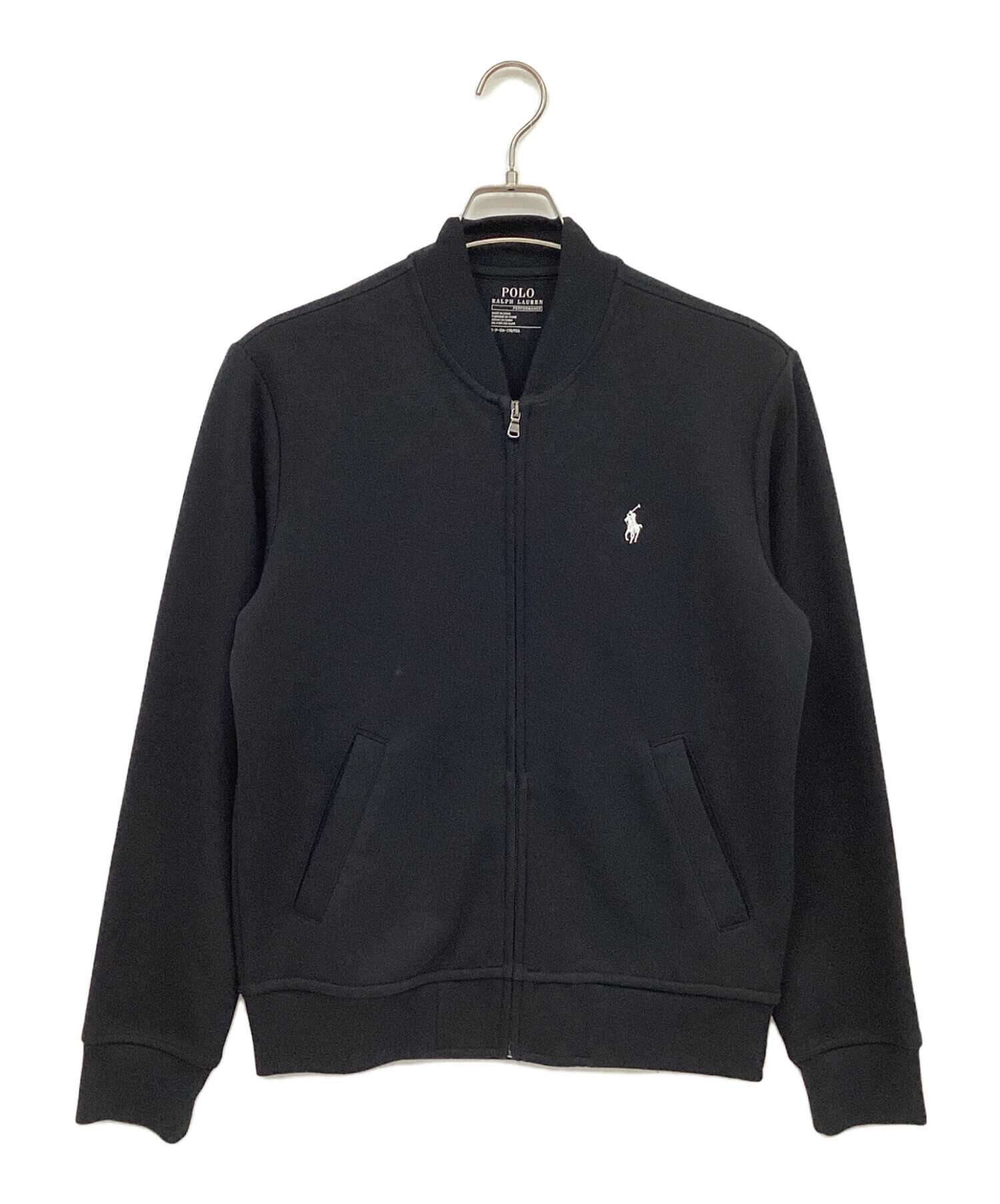 Polo Ralph Lauren ボンバージャケット ブラック 中古・古着通販】POLO RALPH LAUREN (ポロ・ラルフローレン) ボンバー