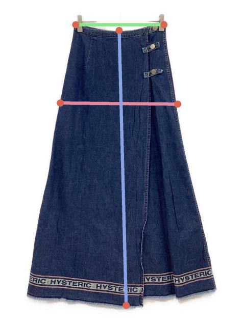 HYSTERIC GLAMOUR レザー　ミニ　ラップ　スカート　レア Y2K 中古・古着通販】Hysteric Glamour (ヒステリックグラマー) ラップ