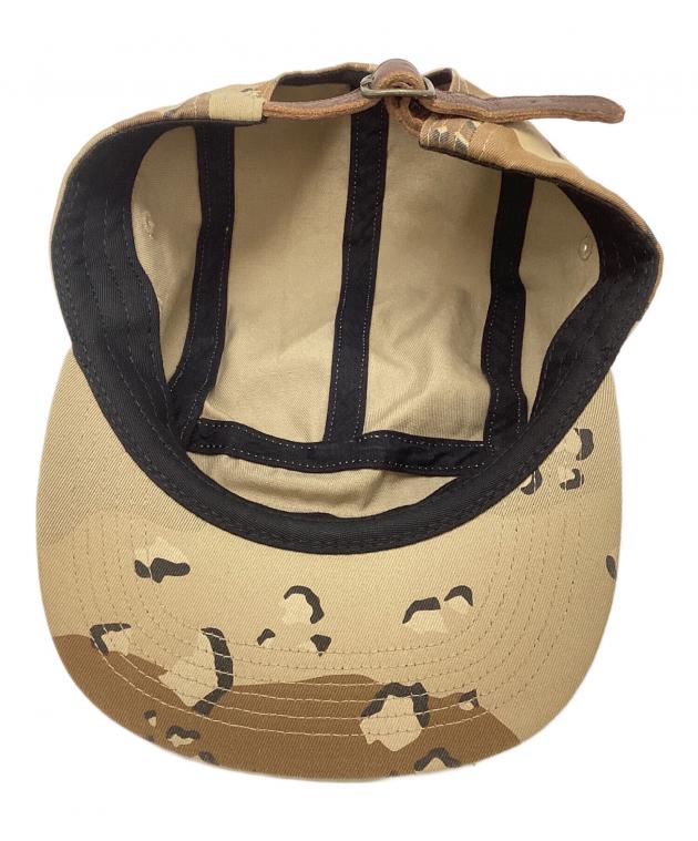 中古・古着通販】SUPREME (シュプリーム) キャップ ブラウン×ベージュ