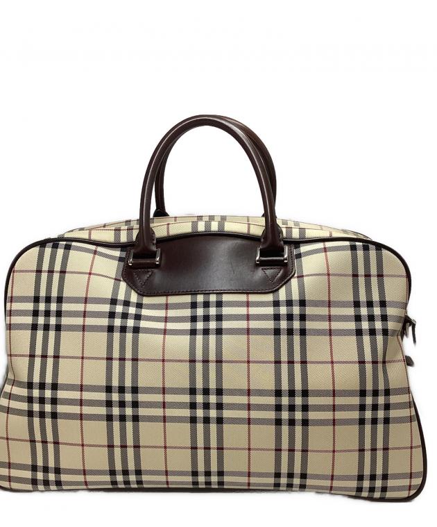 Burberryボストンバッグ 中古・古着通販】BURBERRY (バーバリー) バーバリー/ボストンバッグ