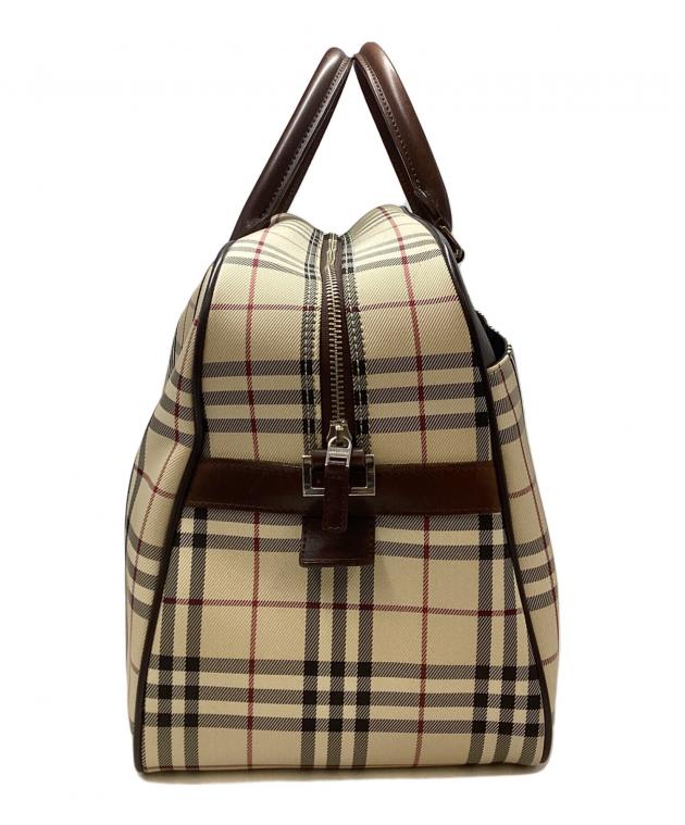 中古・古着通販】BURBERRY (バーバリー) バーバリー/ボストンバッグ