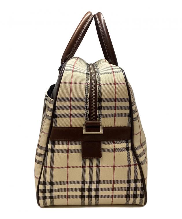 中古・古着通販】BURBERRY (バーバリー) バーバリー/ボストンバッグ