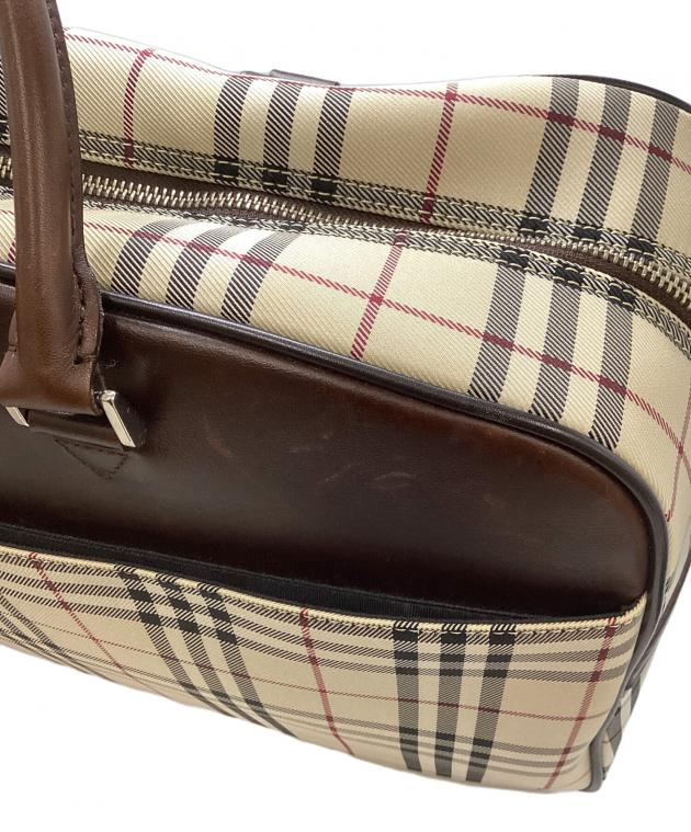 Burberryボストンバッグ 中古・古着通販】BURBERRY (バーバリー) バーバリー/ボストンバッグ
