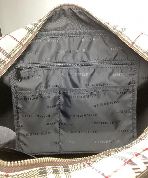 中古・古着通販】BURBERRY (バーバリー) バーバリー/ボストンバッグ