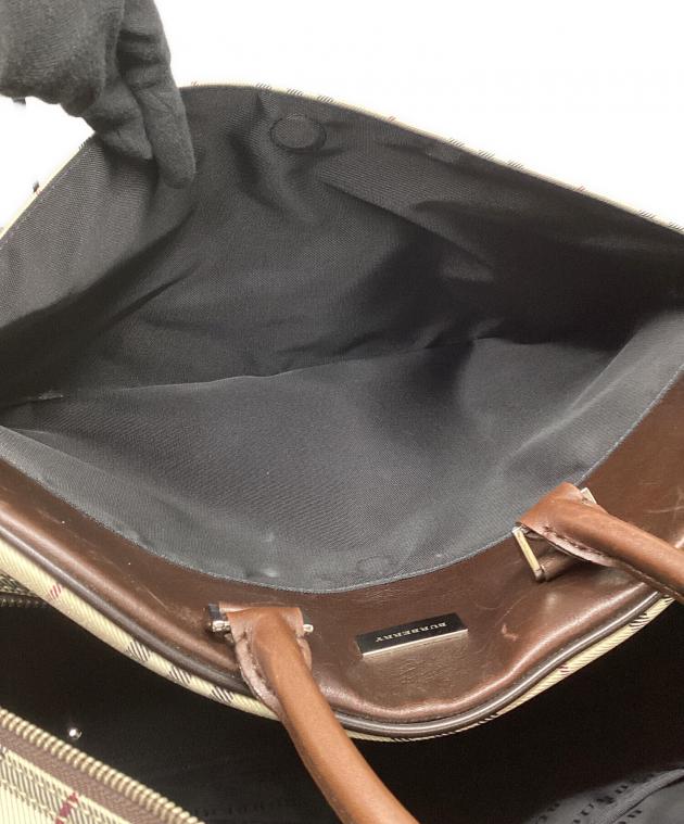 中古・古着通販】BURBERRY (バーバリー) バーバリー/ボストンバッグ