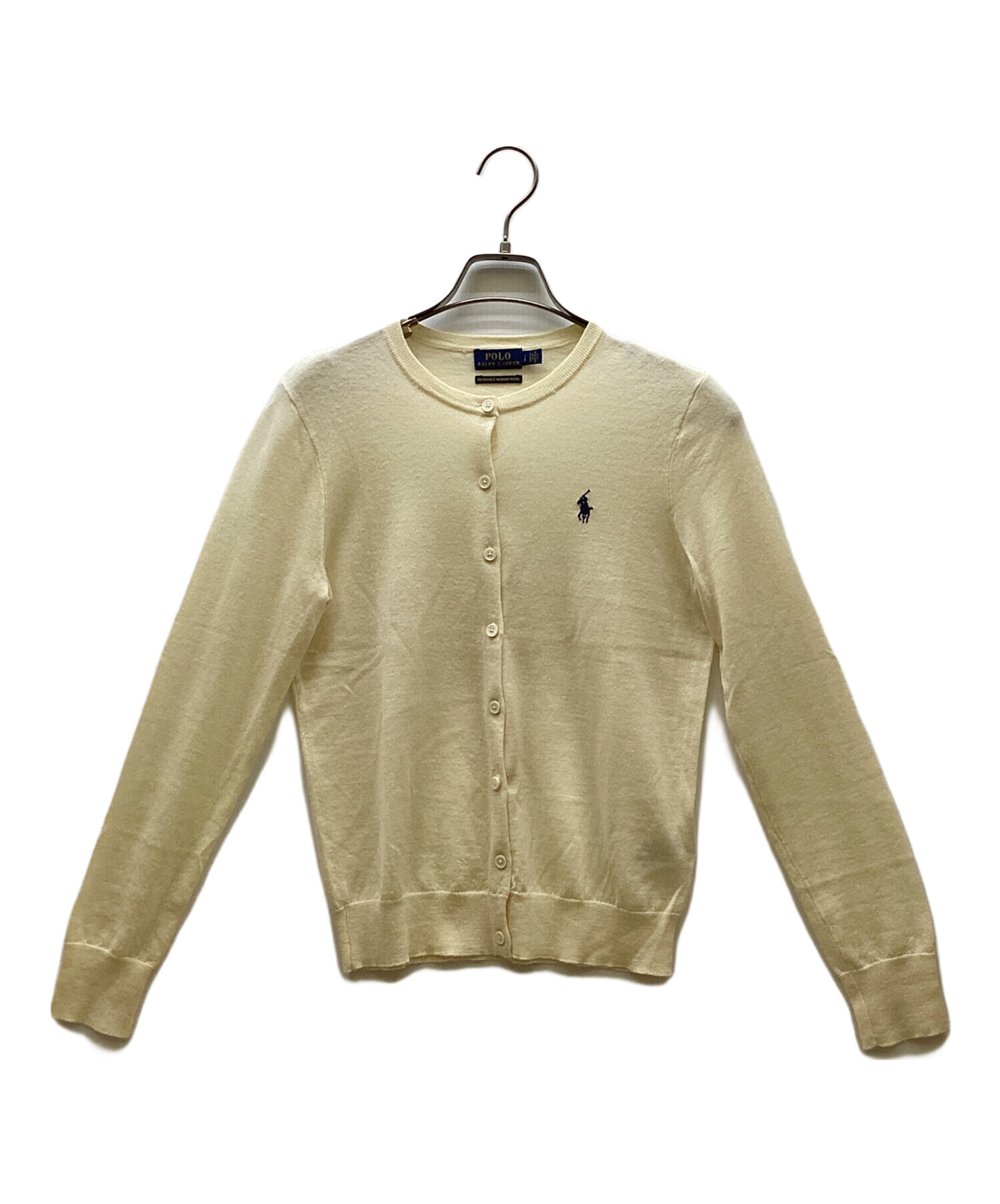 Polo Ralph Lauren カーディガン ベージュ レディース最終値下げ 中古・古着通販】POLO RALPH LAUREN (ポロ・ラルフローレン) 薄手