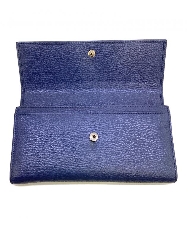 中古・古着通販】GUCCI (グッチ) グッチ/354496/長財布 ネイビー
