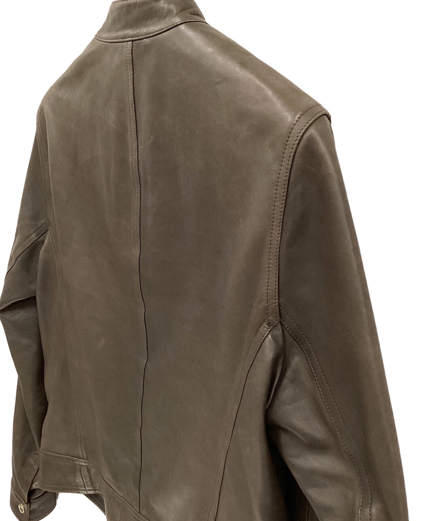中古・古着通販】EMMETI (エンメティ) ラムレザーシングルライダース 